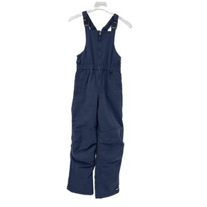 Lands’ End | Squall Waterproof Insulated Iron Knee Snow Bibs | Navy | Sz 12